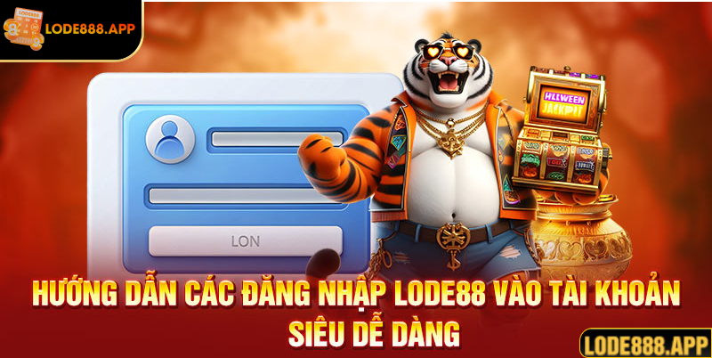 hướng dẫn đăng nhập lode88